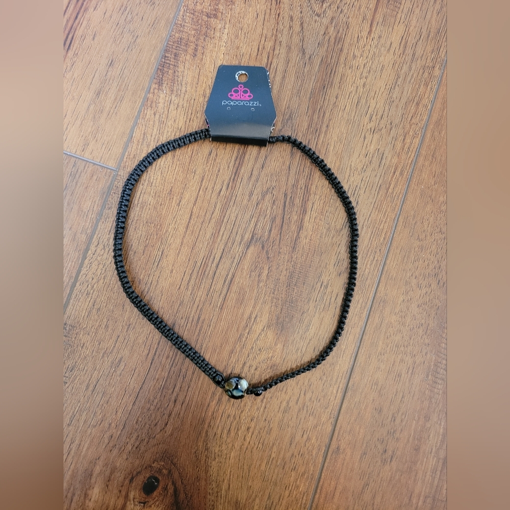 Paparazzi Black Beaded Necklace